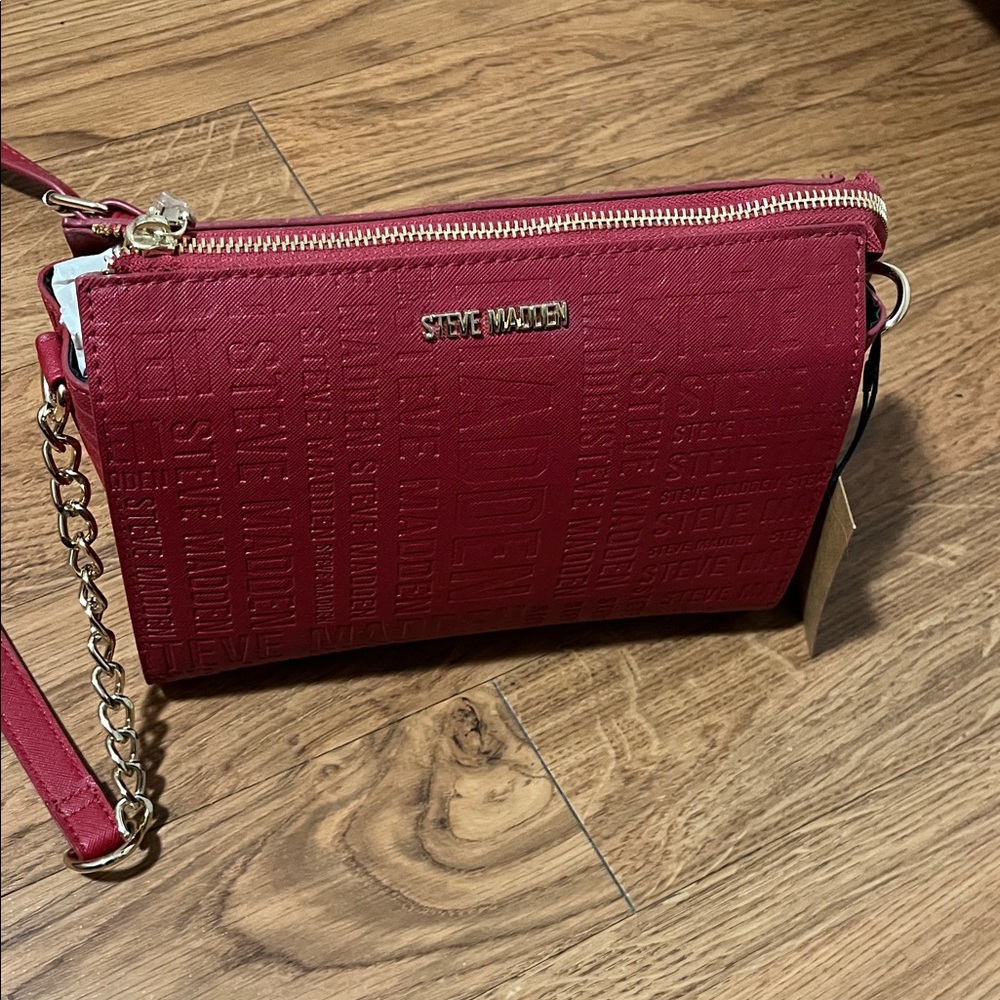 Steve Madden Embossed Cherry Crossbody Bag